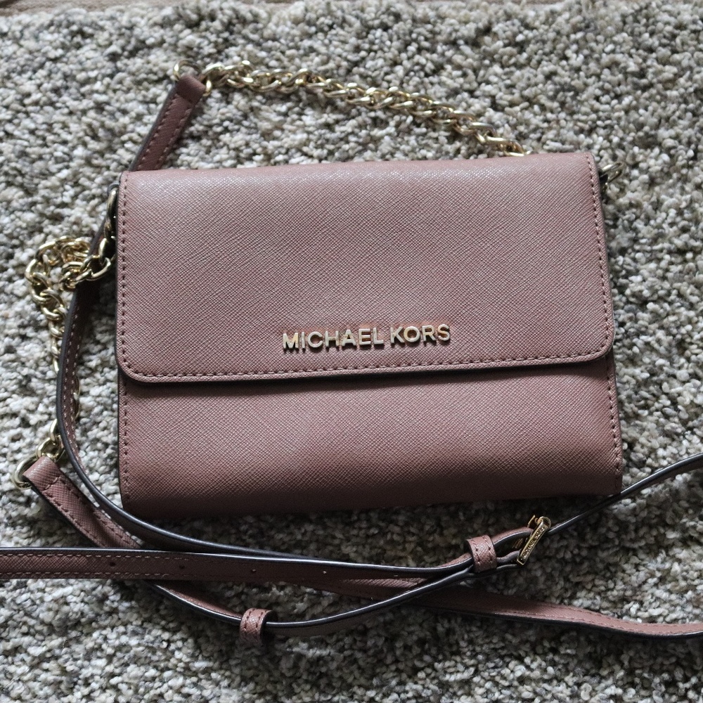 Michael Kors Pink Crossbody Bag